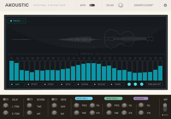 Akoustic Spectral Synthesizer v1.1.0 WiN MAC