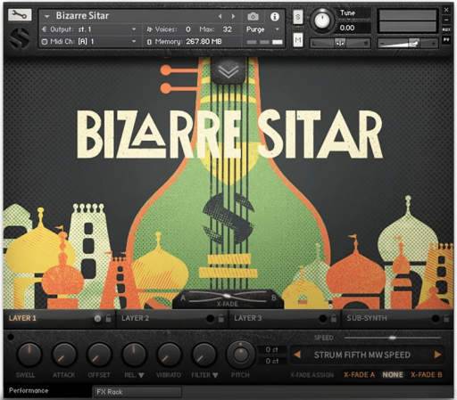 Bizarre Sitar Samples v3.0 KONTAKT