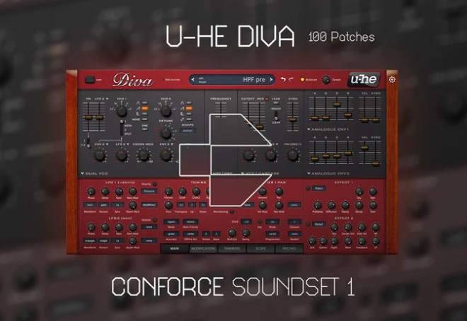 Conforce Soundset Vol.1 U-he DiVA