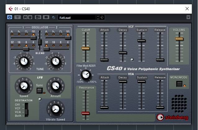 Steinberg CS40 v1.0.0 VSTi x86 WiN UNLOCKED-R2R