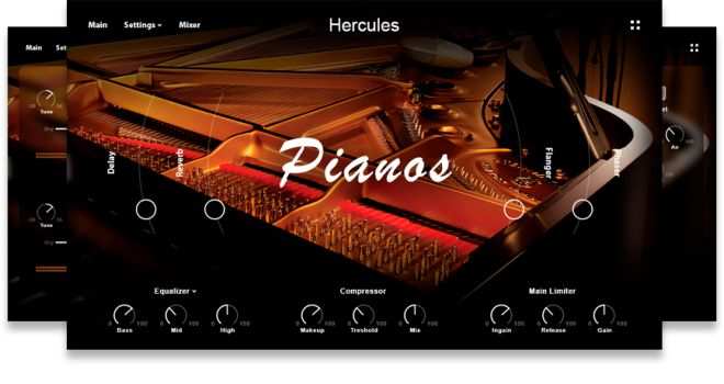 HERCULES ACOUSTiC PiANO KONTAKT