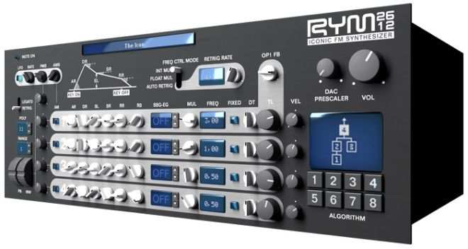 RYM2612 v1.0.6 FM Synthesizer WiN MAC