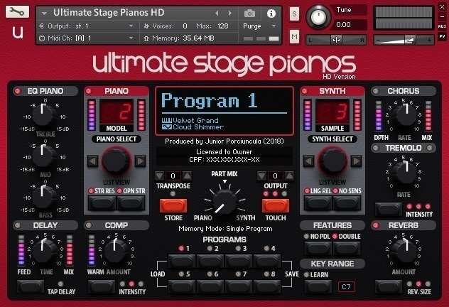 Ultimate Stage Pianos HD KONTAKT