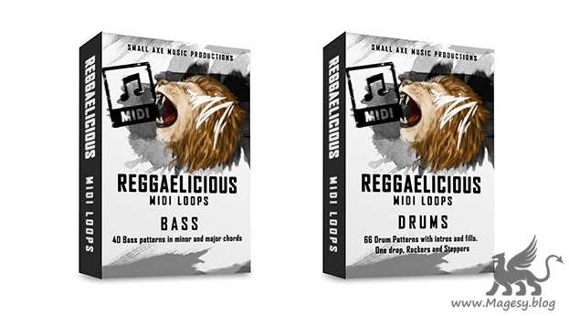 ReggaeLicious Bass And Drums MiDi