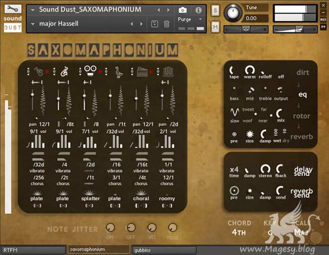 SAXOMAPHONiUM KONTAKT-DECiBEL