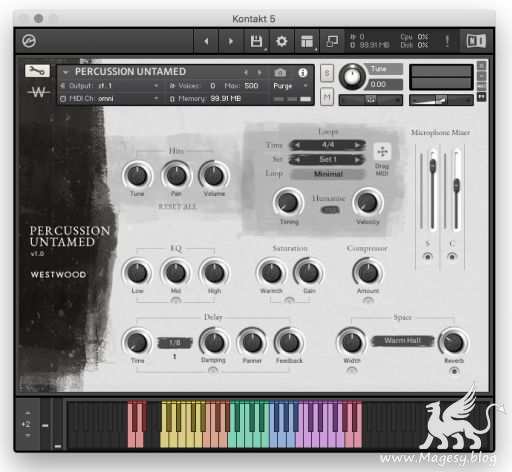 Percussion Untamed KONTAKT-DECiBEL