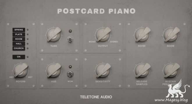 Postcard Piano KONTAKT