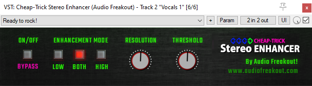 Cheap-Trick Stereo Enhancer v1.0.1 VST x86 x64 WiN