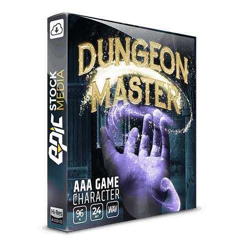 AAA Game Character: Dungeon Master WAV-DiSCOVER