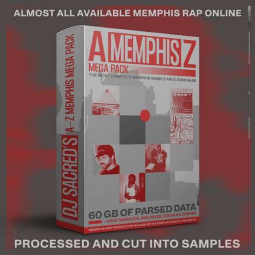 Memphis A-Z Mega Pack WAV FL STUDiO