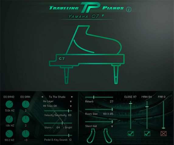 Traveling Pianos KONTAKT-DECiBEL