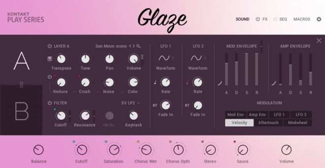 Play Series: Glaze v1.0.0 KONTAKT-DECiBEL