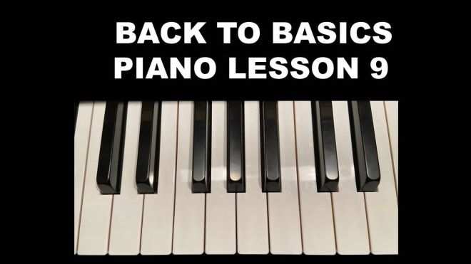 Back To Basics Piano Lesson 9 TUTORiAL