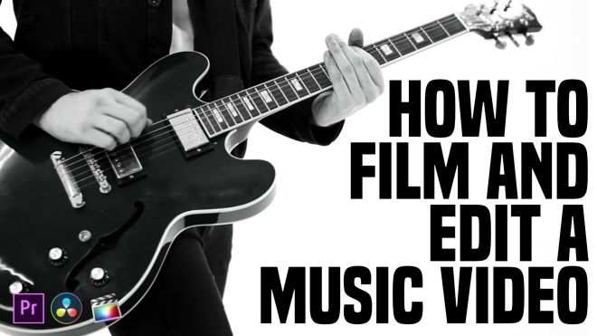 How to Film And Edit a Music Video TUTORiAL