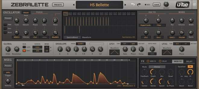 U-he Zebralette v2.9.3 WiN MAC LiNUX [FREE]