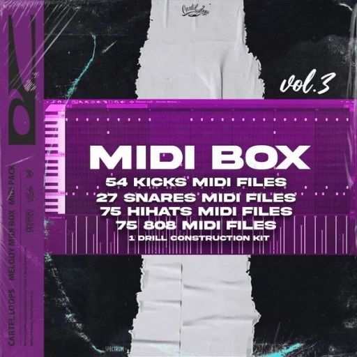 MiDi Box Vol.3 WAV MiDi-DECiBEL