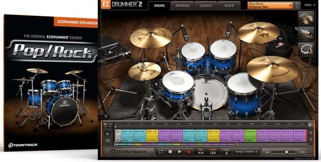 Pop Rock EZX Library v1.55 WiN MAC FULL