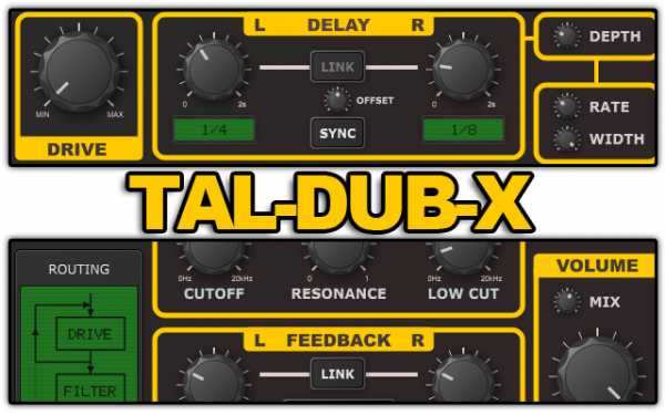 TAL-DUB-X v2.0.5 WiN MAC LiNUX-R2R