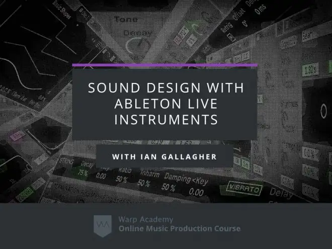 Sound Design With Ableton Live Instruments TUTORiAL-FANTASTiC