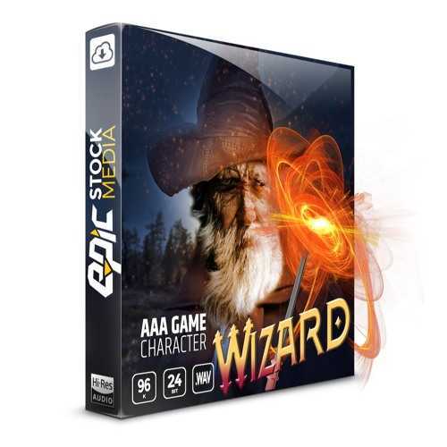 AAA Game Character: Wizard WAV-FANTASTiC