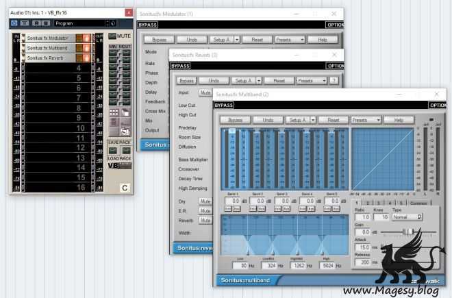 FFX-16 Rack v1.0.0 DX-Plug-in Manager VST x86 WiN-R2R