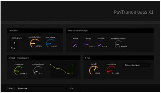 PsyTrance Bass X1 v1.0.0 WiN-R2R