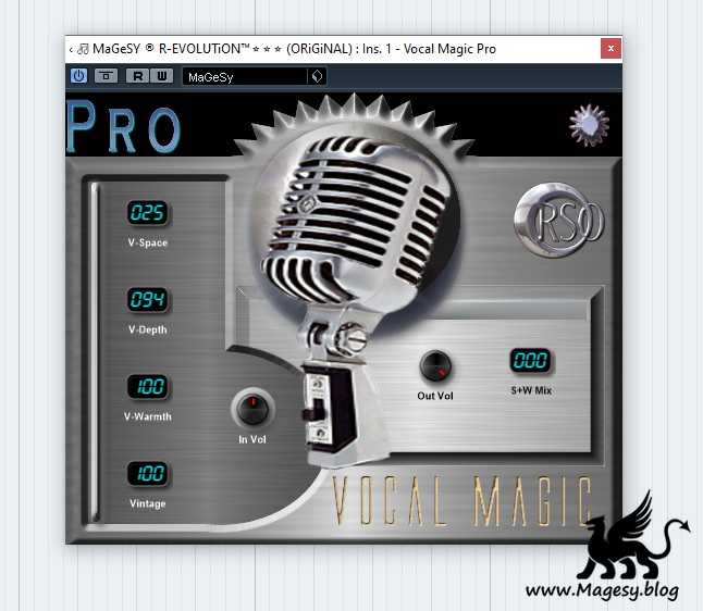 RSO Vocal Magic Pro VST-AMPLiFY