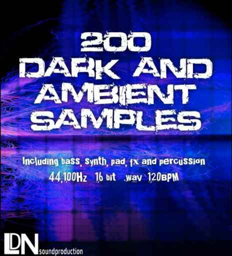 200 Dark And Ambient Samples WAV
