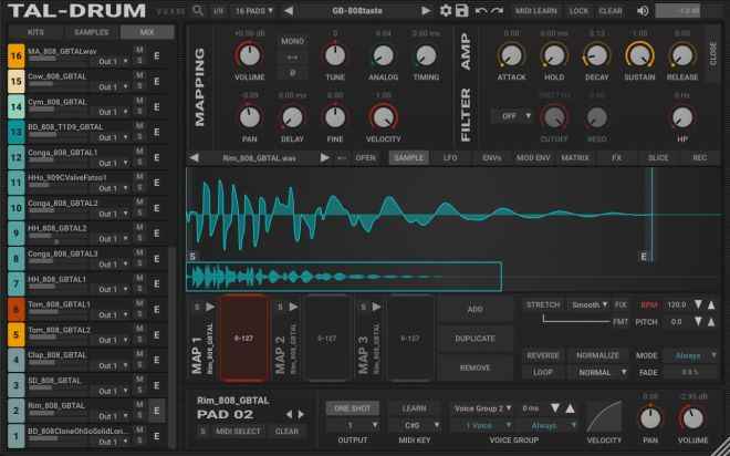TAL-Drum v2.7.0 WiN MAC LiNUX-R2R