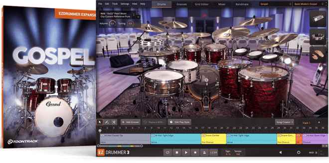 E que tal uma expansão do superior Drummer que aborda várias Drum Mac