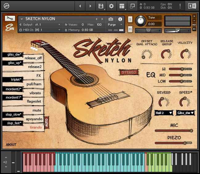 Sketch Nylon KONTAKT