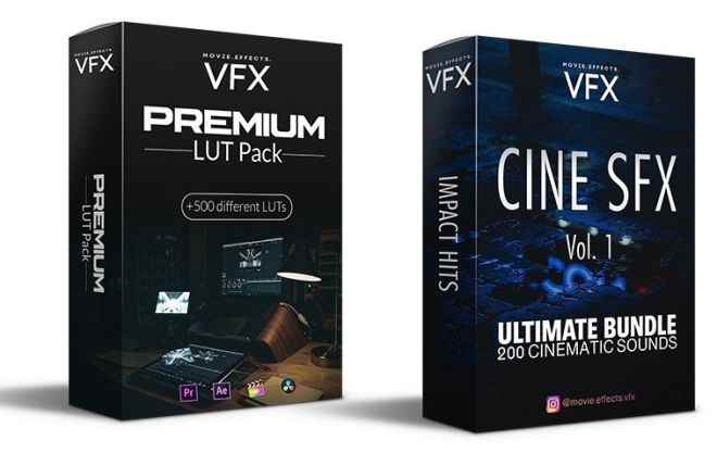 CiNE SFX Vol.1 Ultimate Bundle and LUT Pack Premium-MaGeSY