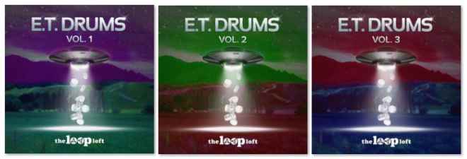 E.T. Drums Vols.1-3 WAV-FANTASTiC-MaGeSY