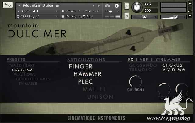 Mountain Dulcimer KONTAKT