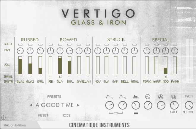 Vertigo Glass And Iron for HALion