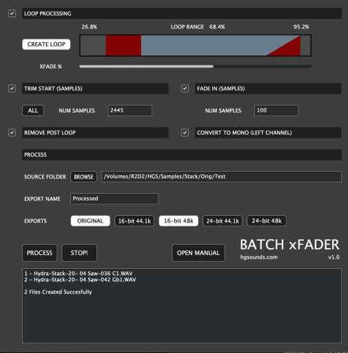 Batch xFader v1.0 WiN MAC