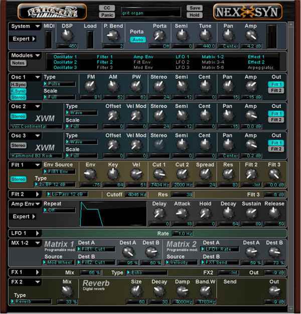 NexSyn LE v1.1r16 RTAS VSTi STANDALONE x86 WiN-NEMESiS