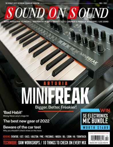 Sound On Sound UK-USA December 2022