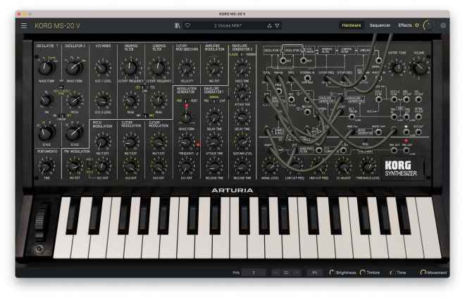 KORG MS-20 V v1.1.1 UPDATE WiN-R2R