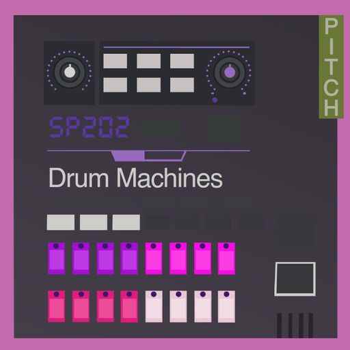 SP202 PiTCH Drum Machines WAV-FANTASTiC