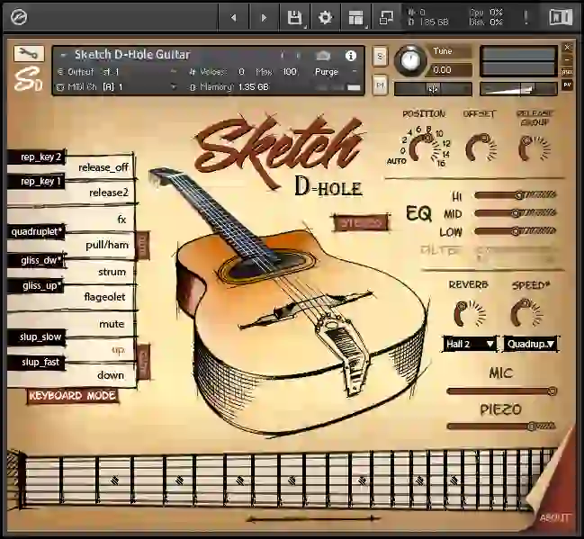 Sketch D-HOLE KONTAKT