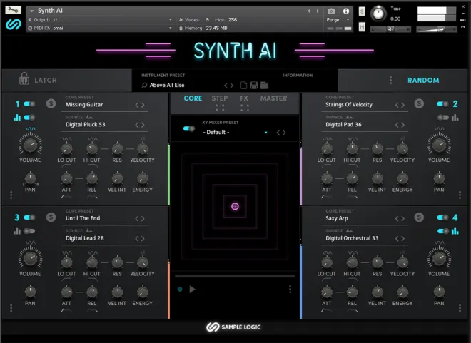 Synth AI KONTAKT HAPPY NEW YEAR