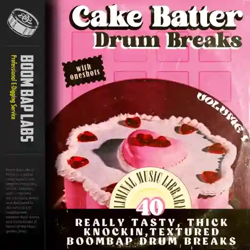 Cake Batter Drum Breaks Vol.1 Wav Magesy