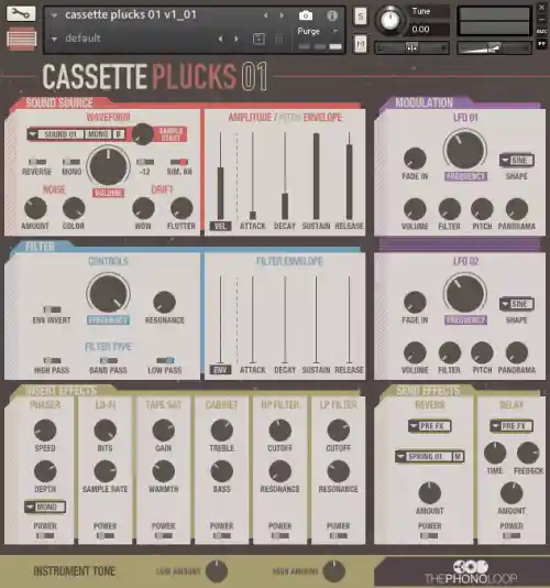 Cassette Plucks.01 V1.01 Kontakt Magesy