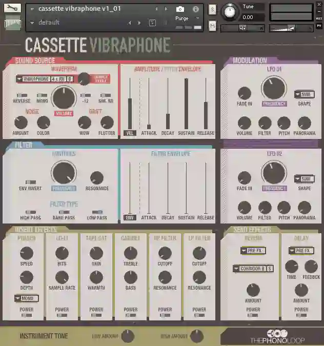 Cassette Vibraphone V1.01 Kontakt Magesy