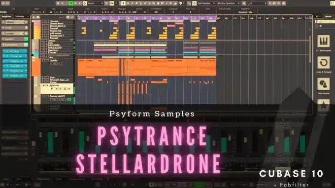 Stellardrone Project Psytrance Cubase Template Magesy