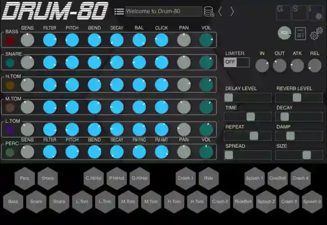 Drum 80 V1.0.0 Win R2r Magesy