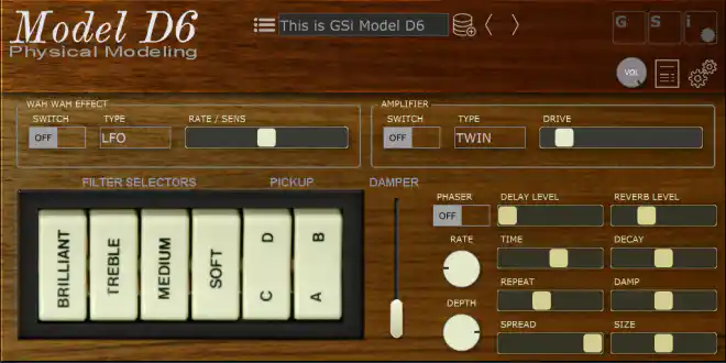 Gsi Model D6 V1.0.0 Win Mocha Magesy