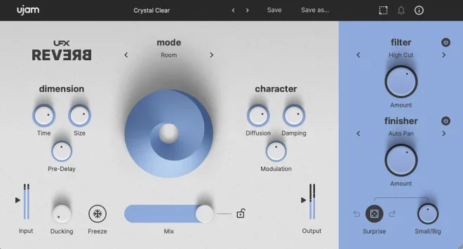 UFX Reverb v2.0.0 AU VST2 VST3 64Bit U2B macOS-MORiA