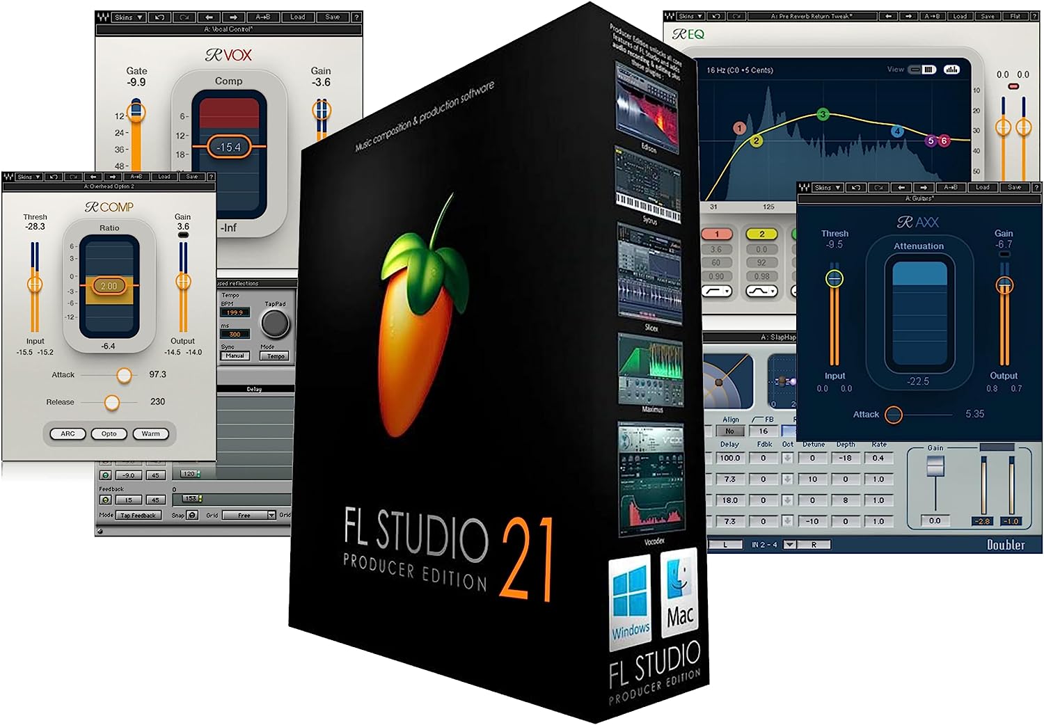 MaGeSY PROMOS AudioDeluxe Bundle FL Studio 21 Producer Edition and Waves Musicians 2.